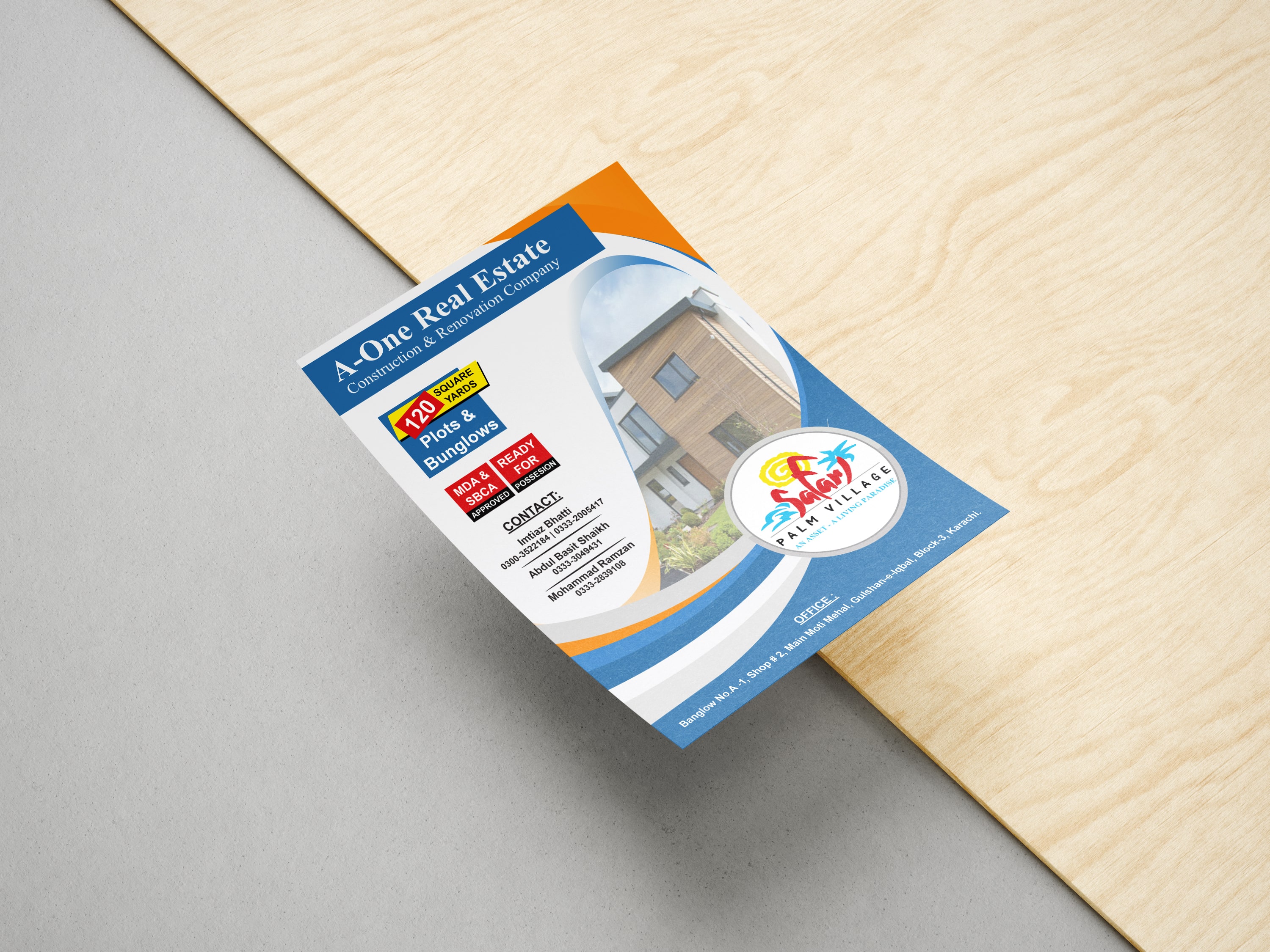 A5 flyer brochure design Miami 2026