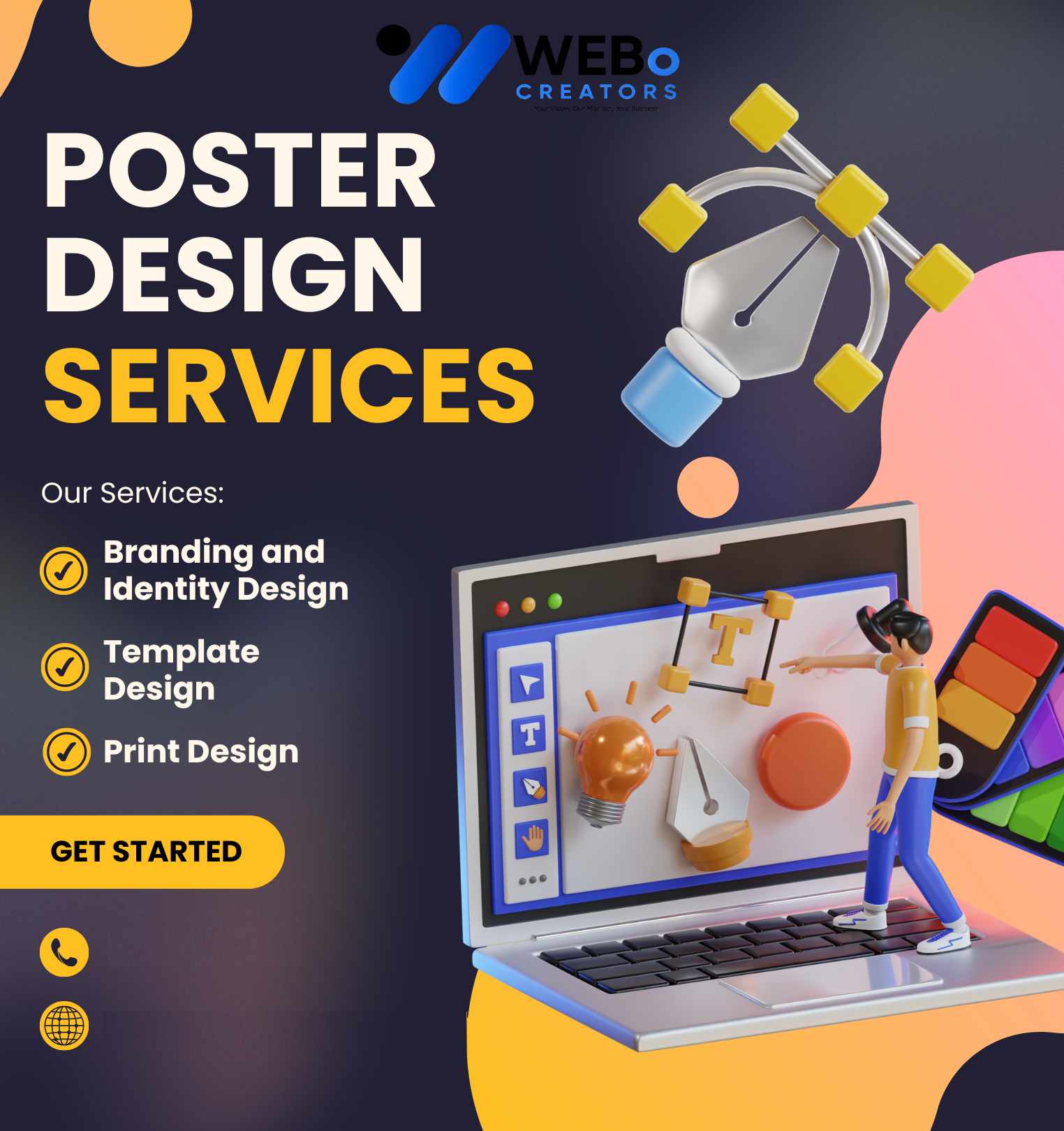 Best Print Design Services in Miami Flyers Brochures Posters